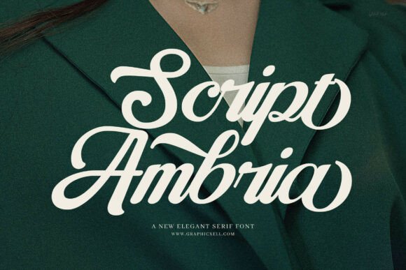 Ambriana Script Font for Handmade Creators