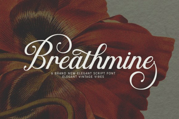 Breathmine: A Premium Script Font for Marketers