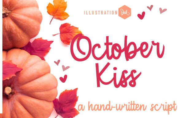 October Kiss: A Handcrafted Script Font for Makers