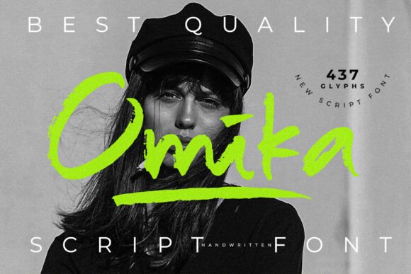 Omika Font: A Bold Script for Branding