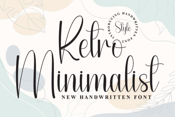 Retro Minimalist: A Handwritten Typeface Review