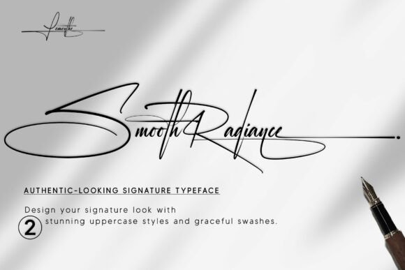 Smooth Radiance: A Versatile Script Font for Modern Campaigns