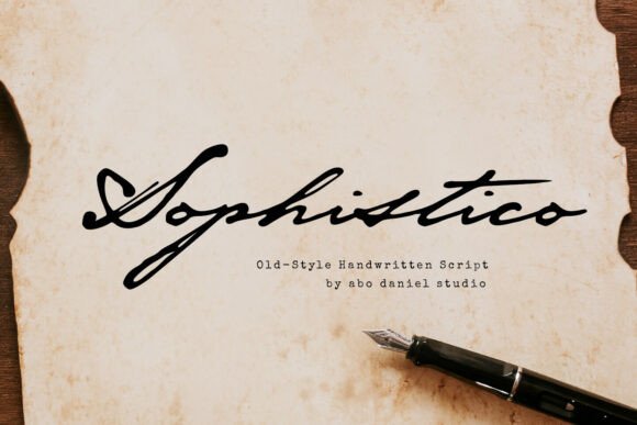 Sophistico Typeface for Elegant Web Design