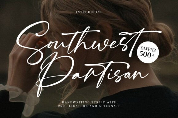 Southwest Partisan Font for Crafters