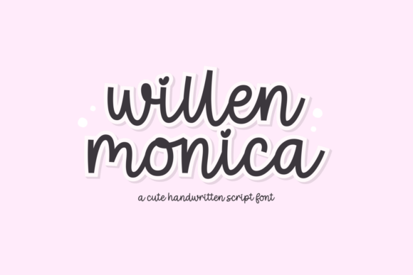 Willen Monica Font Review: Playful Branding