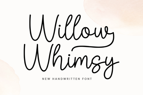 Willow Whimsy Font Review: A Modern Handwritten Typeface for Branding